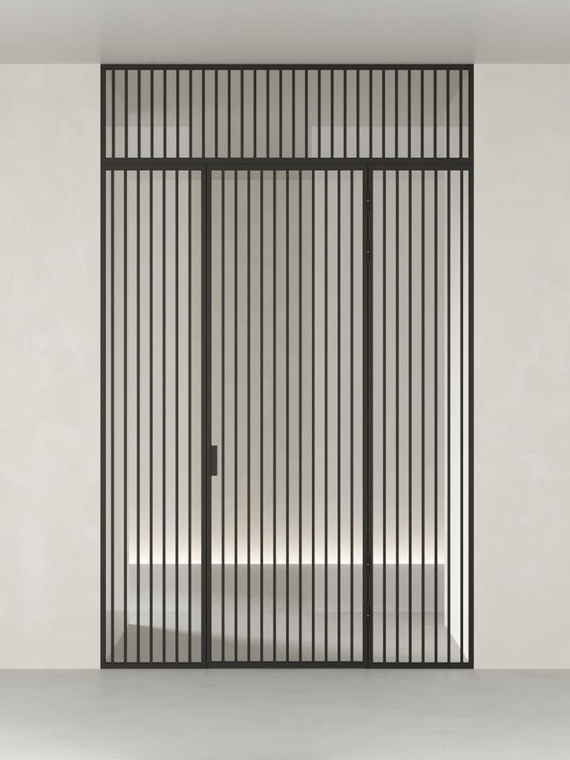 Распашная алюминиевая перегородка HOLZDOORS Minoli MNL13