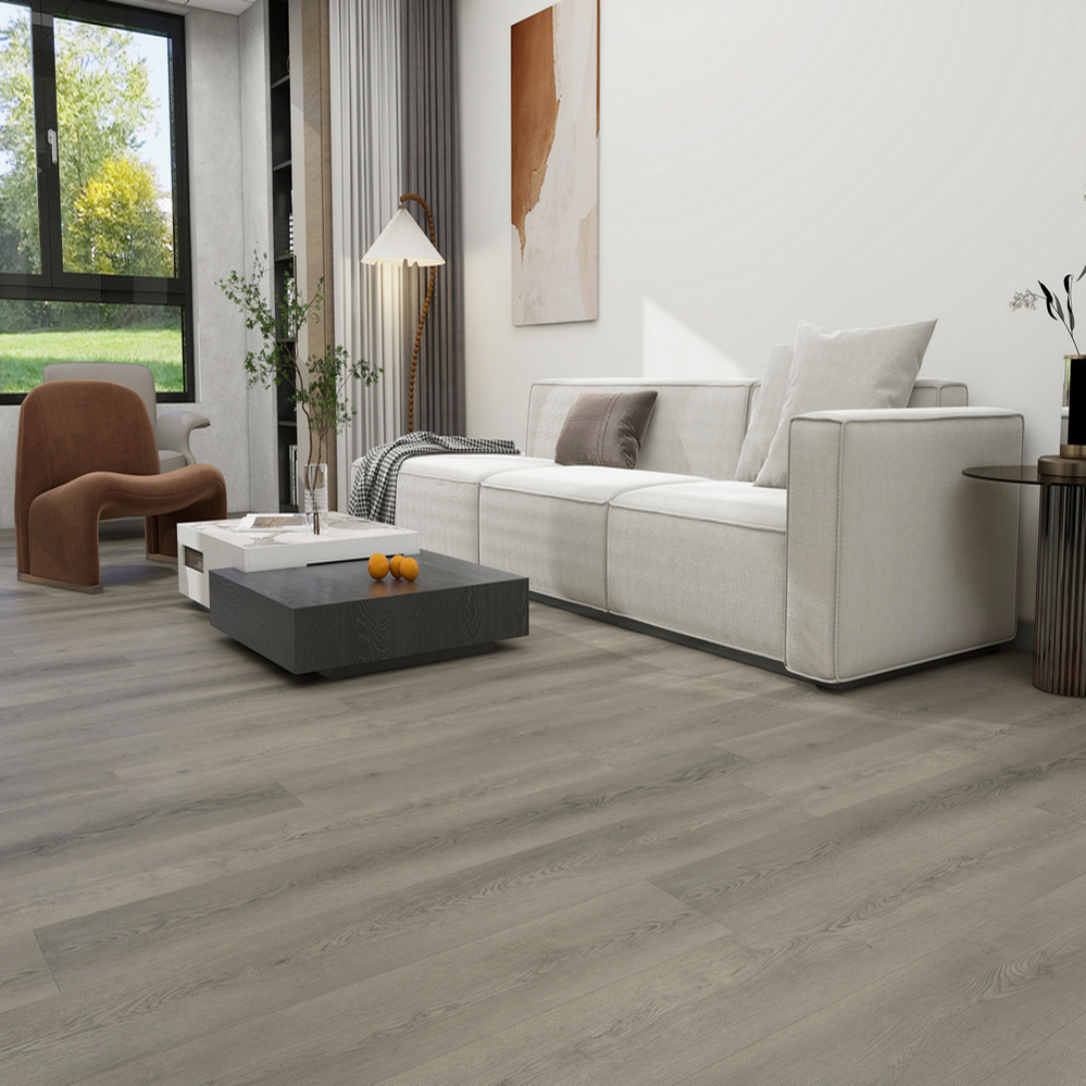 Плитка ПВХ-кварцвинил STRONG STEP Базальт Expert+ 1220х181х5 (1,767м2), 4V фаска