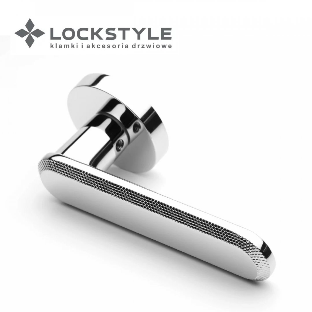 Ручка дверная LOCKSTYLE Nola ZR на круглой розетке