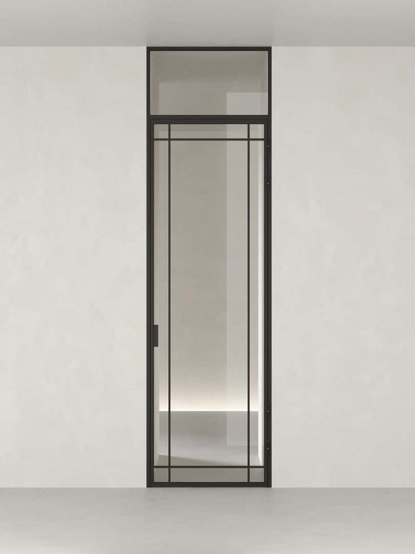 Распашная алюминиевая перегородка HOLZDOORS Minoli MNL10