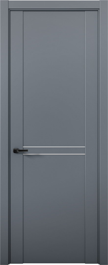 Дверь межкомнатная AURUMDOORS Cobalt Co5 (Антрацит [+] / вставка: белый)