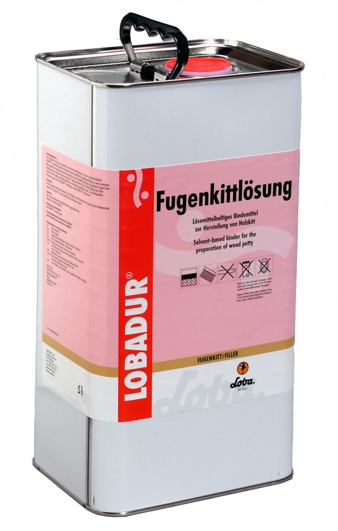 Шпатлевочный состав по дереву Lobadur Fugenkitt (1К, 5л) растворитель