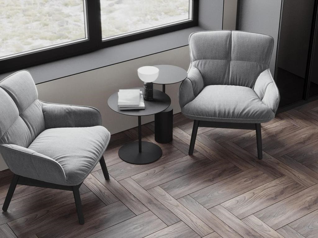 Ламинат Biela CBM Дуб Брунталь Mosaik (AB) 600х200х10 (2,64м2), защелка (Click), 4V фаска