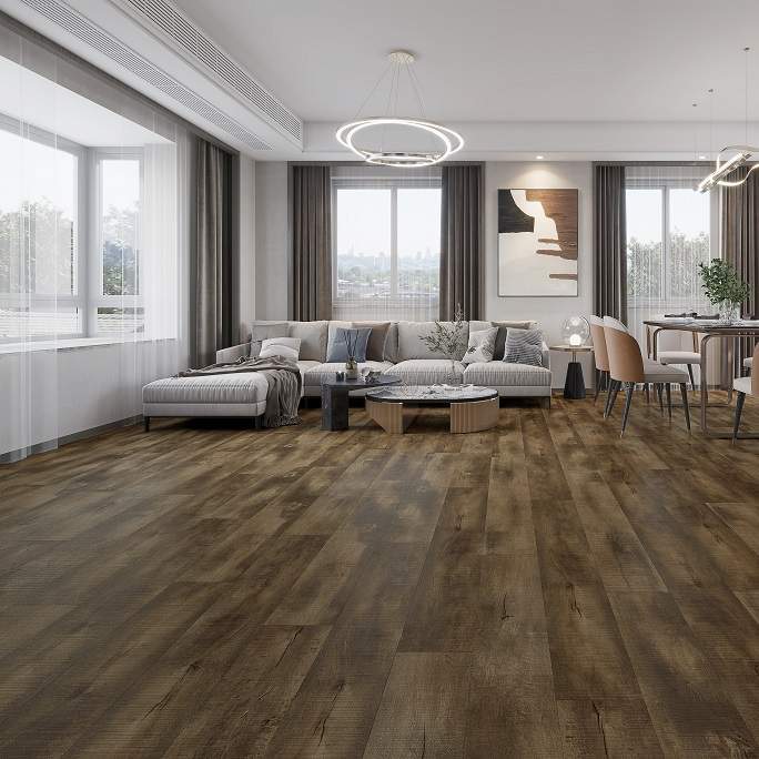 Ламинат SPC замковой EVOFloor Дуб Капри LIFE CLICK 1220х184х4,2 (2,245м2), без фаски