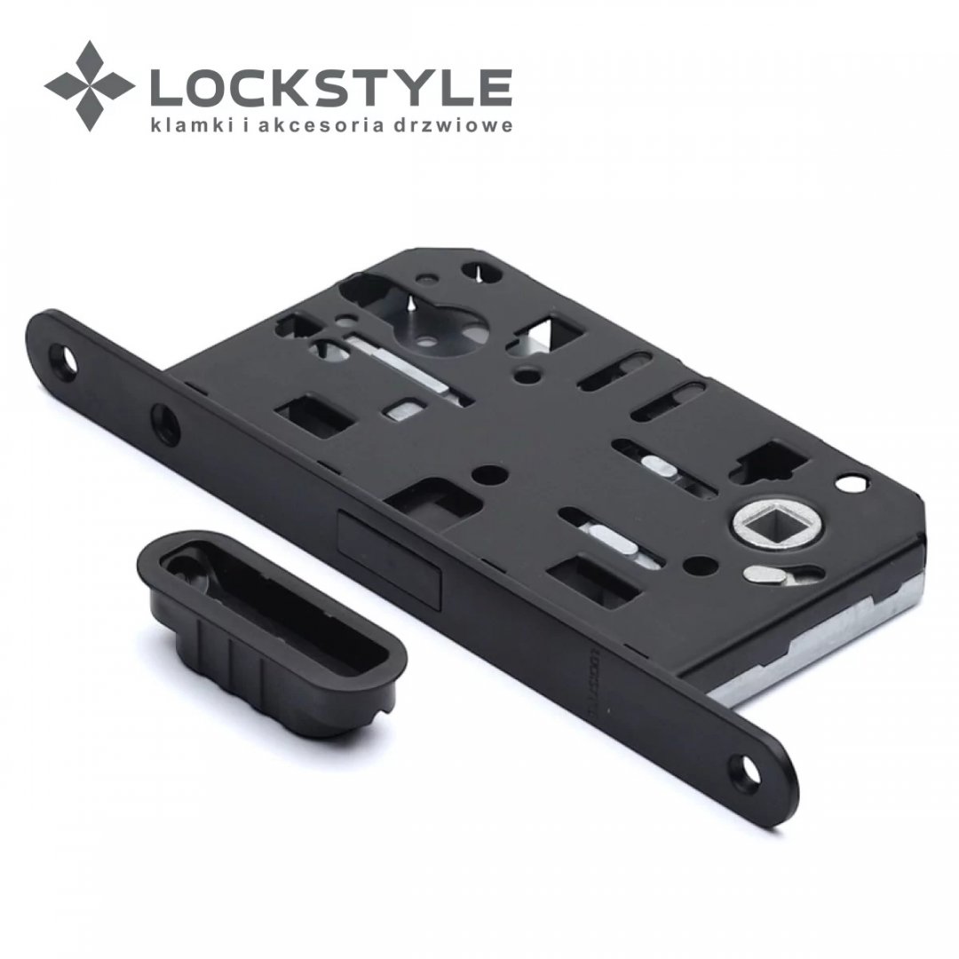 Замок под ключевой цилиндр с магнит-язычком LOCKSTYLE М411C (тип AGB) (с ответной планкой)
