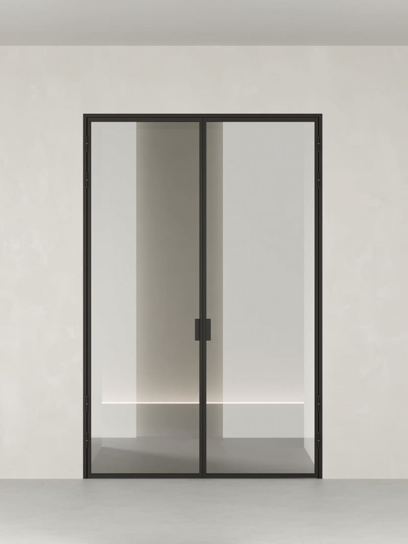 Распашная алюминиевая перегородка HOLZDOORS Minoli MNL1