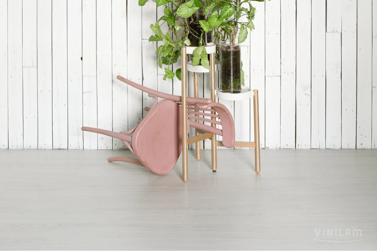 Плитка ПВХ замковая VINILAM Дуб Гюстров Click 3,7 мм 1220х181х3,7 (3,09м2), 4V фаска