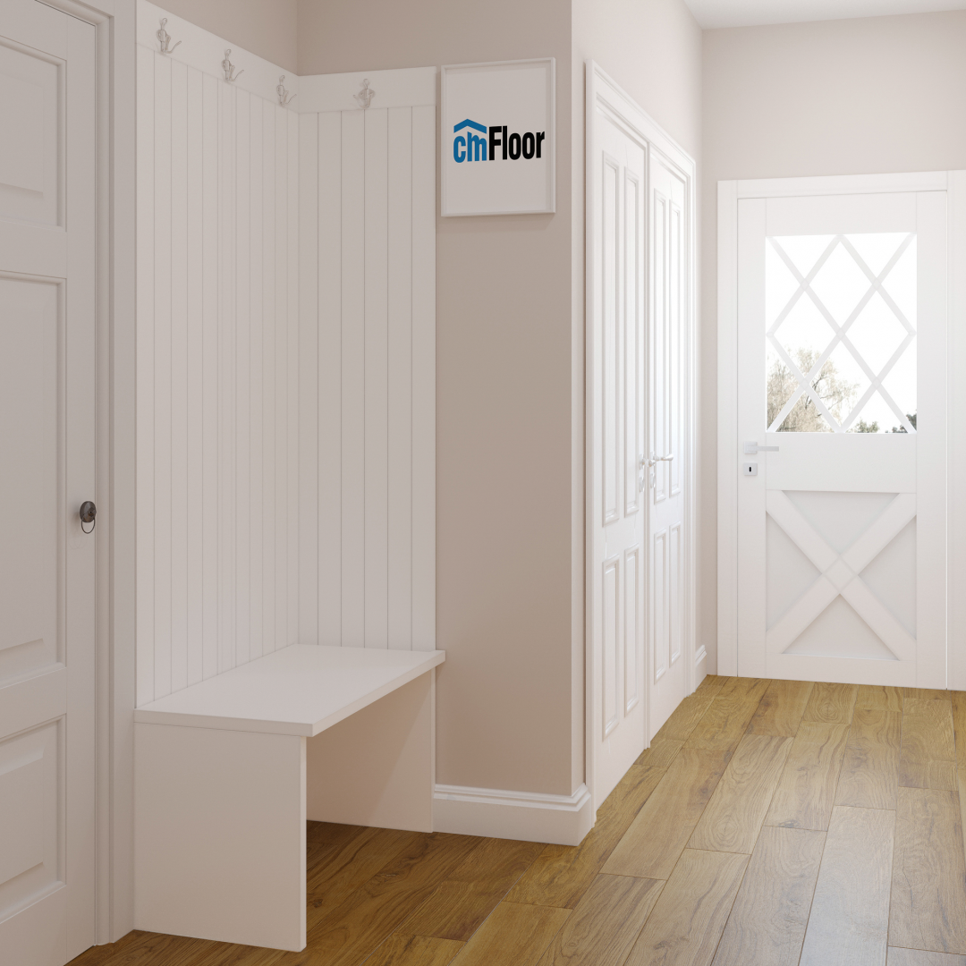 Ламинат SPC замковой CM Floor Орех Американский 04 ScandiWood 1220х180х5 (1,75м2), с подложкой, 4V ф