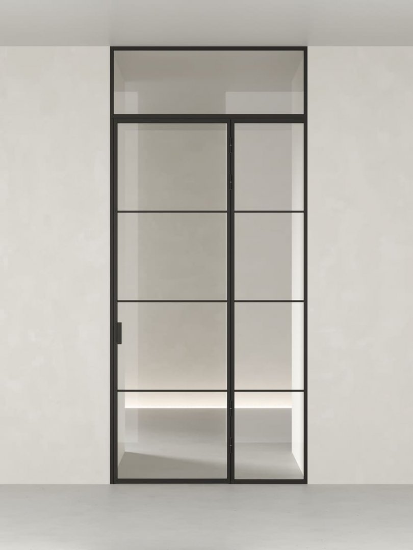 Распашная алюминиевая перегородка HOLZDOORS Minoli MNL7