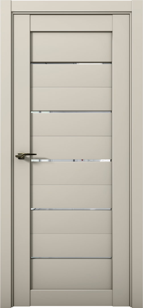 Дверь межкомнатная AURUMDOORS Cobalt Co1 (Силк Грей [+] / стекло: зеркало)