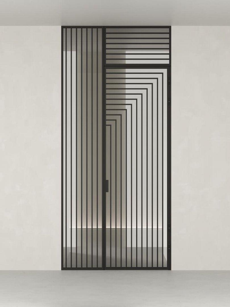 Распашная алюминиевая перегородка HOLZDOORS Minoli MNL20