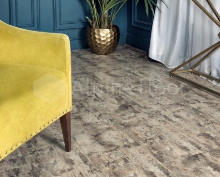 Ламинат SPC замковой Alpine Floor РИЧМОНД Stone 604х308х4 (2,232м2), 4V фаска