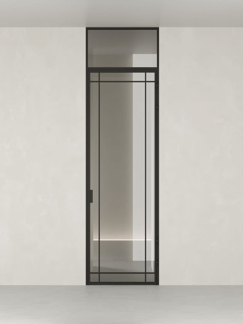 Распашная алюминиевая перегородка HOLZDOORS Minoli MNL10