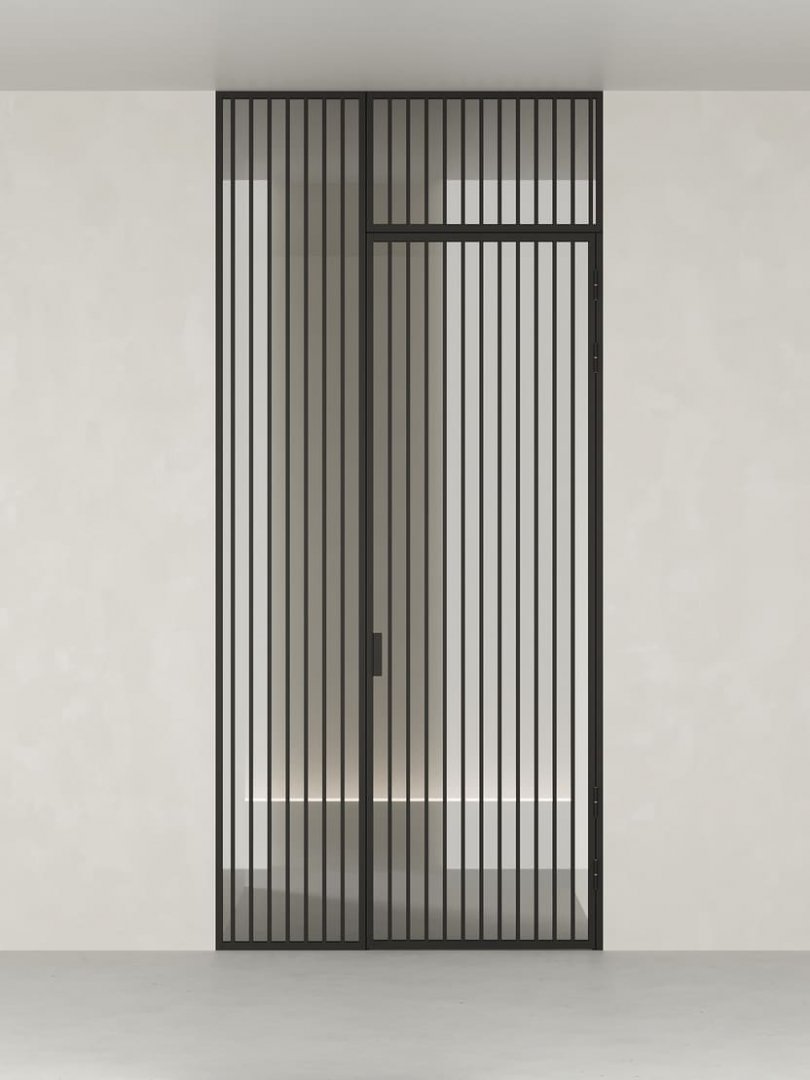 Распашная алюминиевая перегородка HOLZDOORS Minoli MNL13