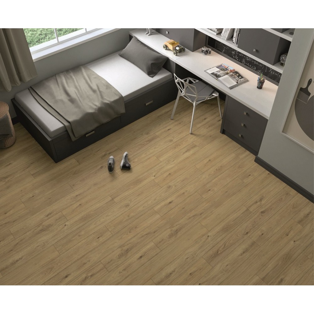 Ламинат AGT Дуб Toskana Natura Slim 1380х159х8 (1,755м2), защелка (Click), 4V фаска