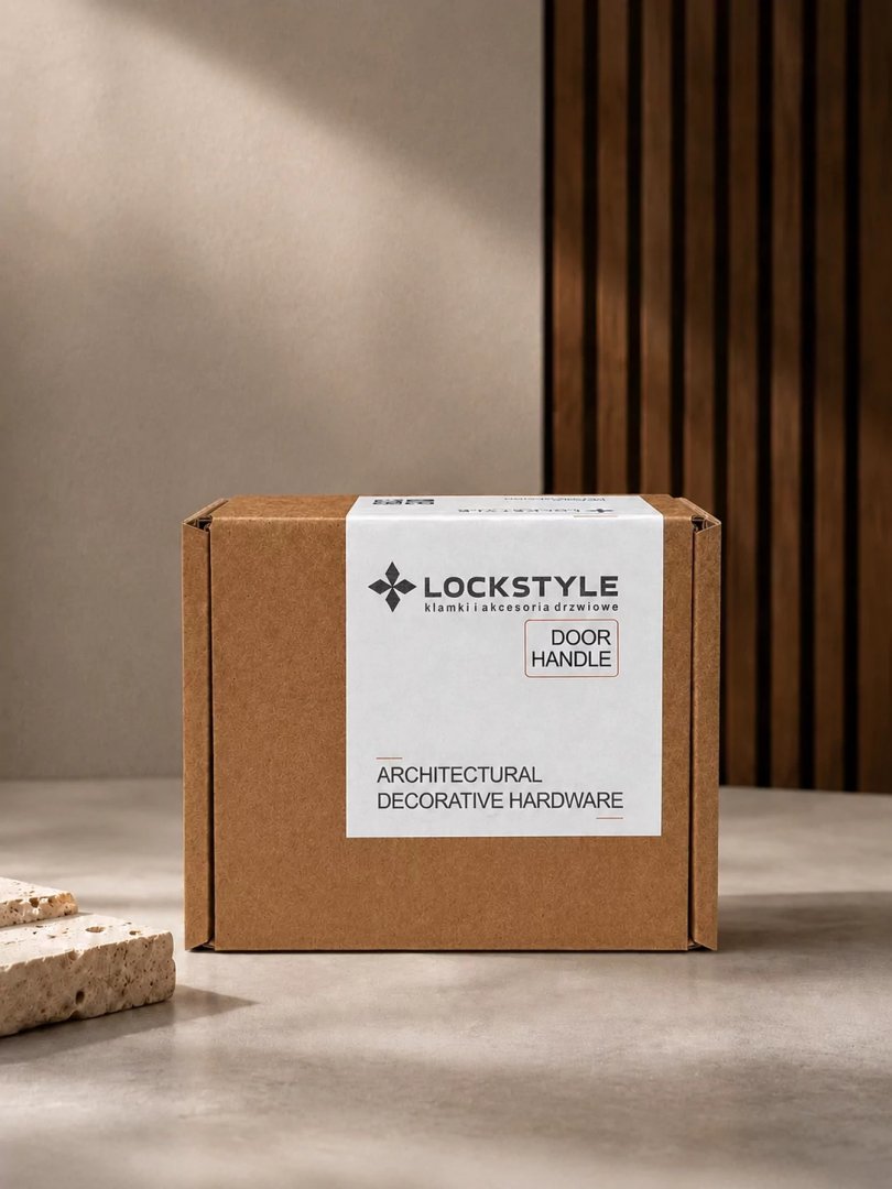Ручка дверная LOCKSTYLE Akik MOV на овальной розетке