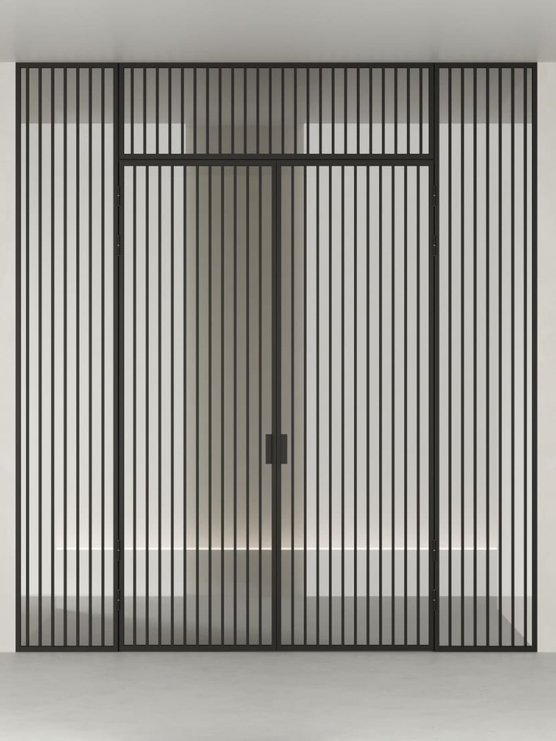 Распашная алюминиевая перегородка HOLZDOORS Minoli MNL13