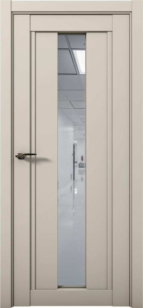Дверь межкомнатная AURUMDOORS Cobalt Co3 (Силк Грей [+] / стекло: зеркало)