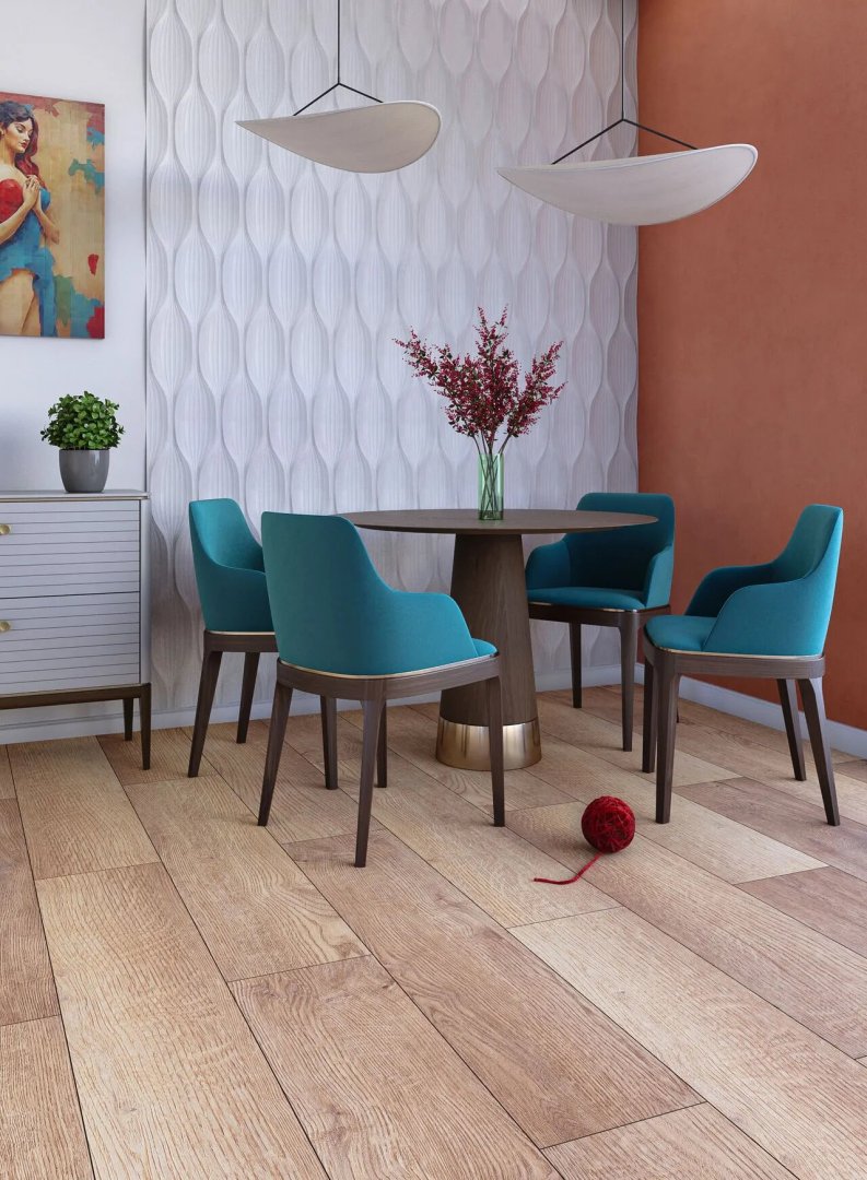 Ламинат My Step Дуб Лиссабон MS468 MEGA Evolution XL 1285х280х8 (2,519м2), замок (Megaloc Aqua Prote