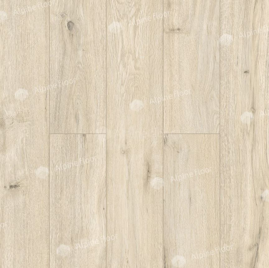 Ламинат Alpine Floor Дуб Салерно LF100-02 Aura 1218х198х8 (2,411м2), защелка (Click), 4V фаска