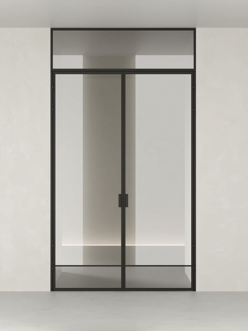 Распашная алюминиевая перегородка HOLZDOORS Minoli MNL8