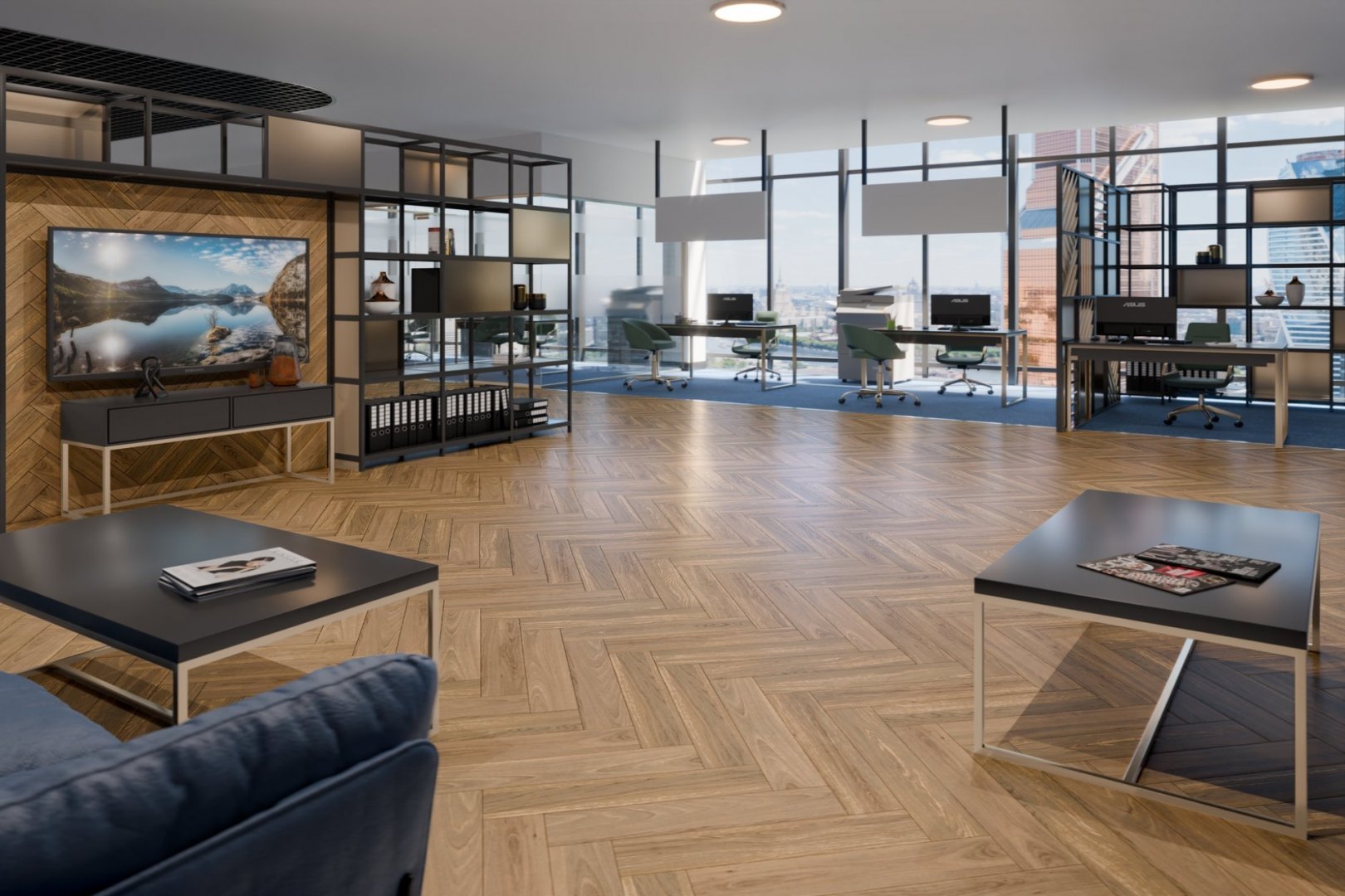 Инженерная доска клеевая Damy Floor Натуральный Luxury 600х120х15 (1,008м2) лак-UV, 12 слоев, 4V фас