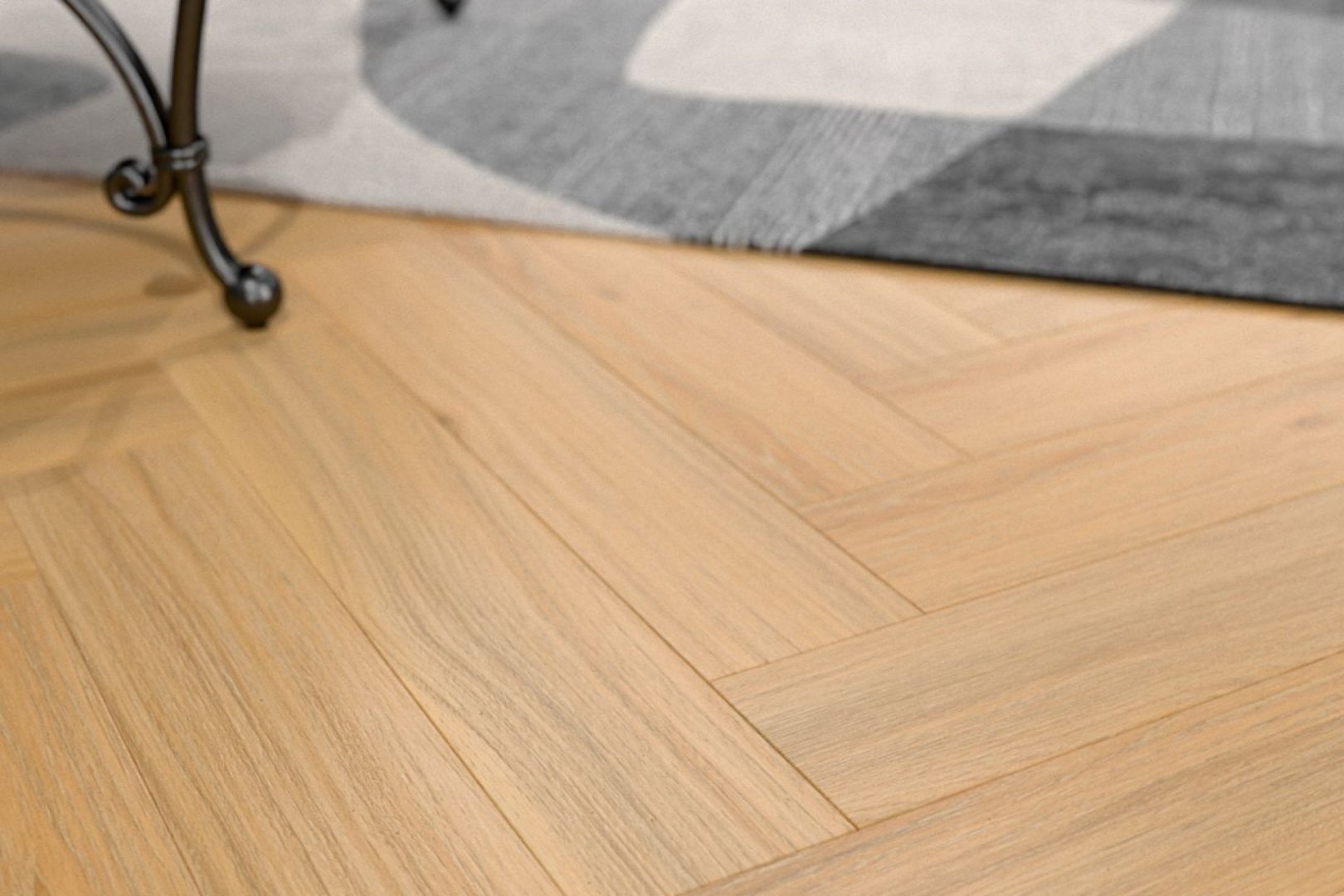 Ламинат Damy Floor Дуб Ливанский Heritage Ёлка 606х101х8 (1,591м2), замок (Uniclic), 4V фаска