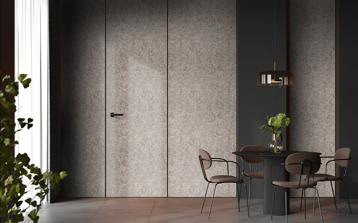 Дверь межкомнатная AURUMDOORS Aurum Au1 (зеркало с лицевой)