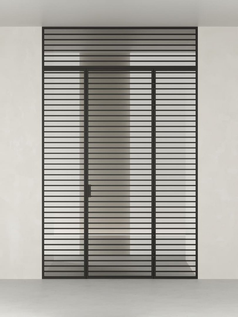 Распашная алюминиевая перегородка HOLZDOORS Minoli MNL12