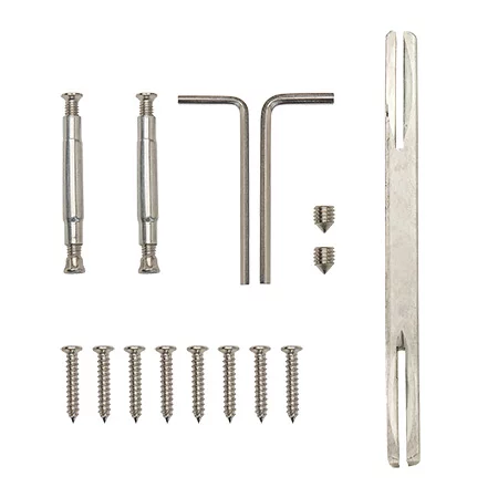 Ручка дверная Apecs H-40149 Slim на круглой розетке