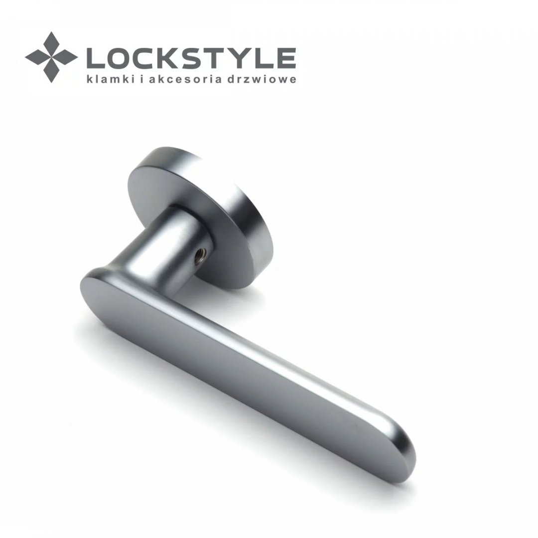 Ручка дверная LOCKSTYLE Ova ZR на круглой розетке