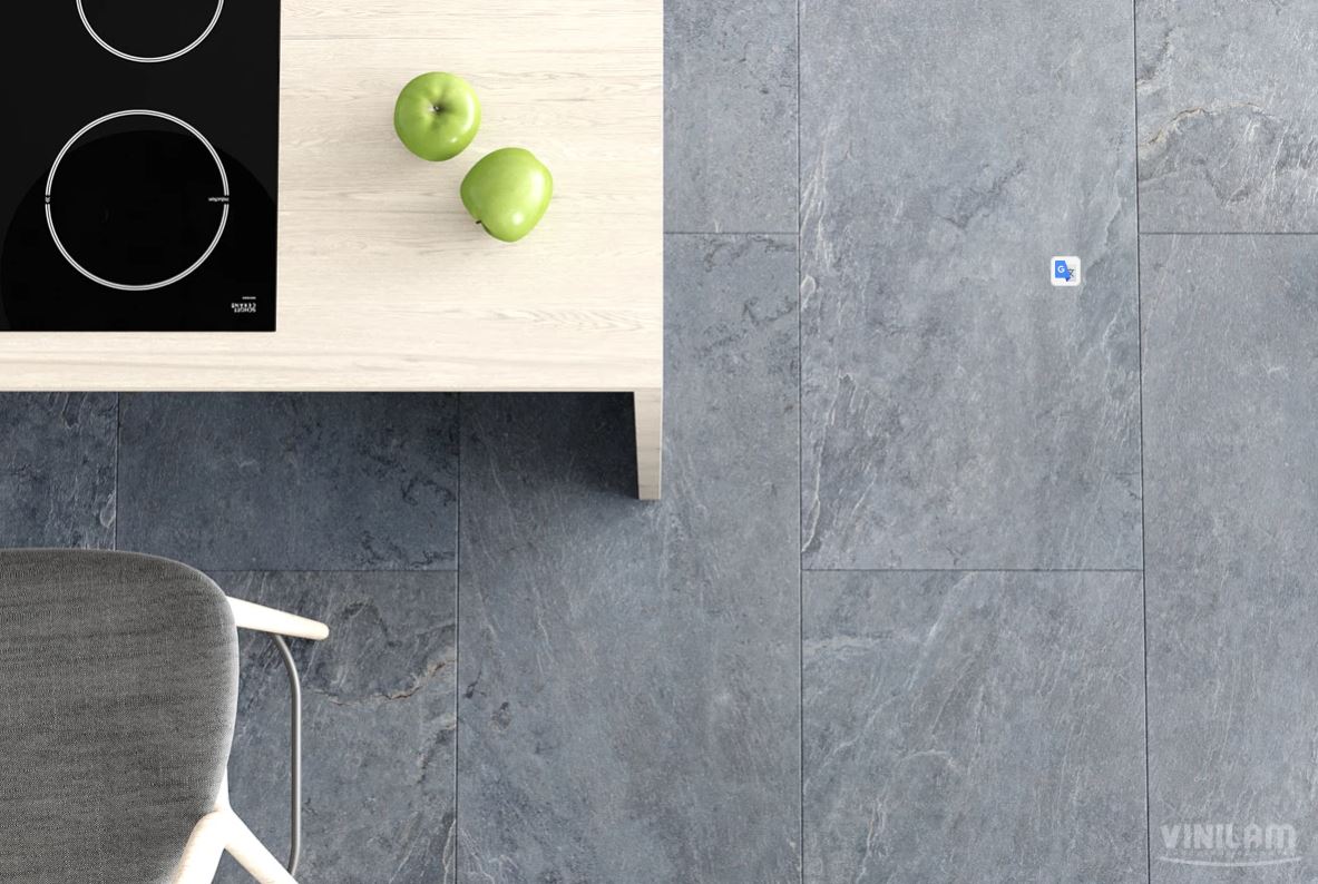 Плитка ПВХ клеевая VINILAM Мальтийский Базальт Ceramo Stone Glue 950х475х2,5 (4,513м2), 4V микро-фас