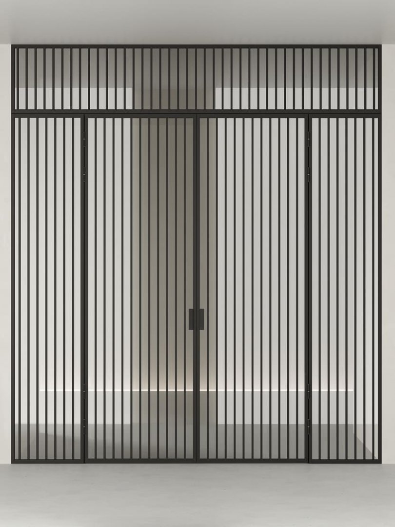 Распашная алюминиевая перегородка HOLZDOORS Minoli MNL13