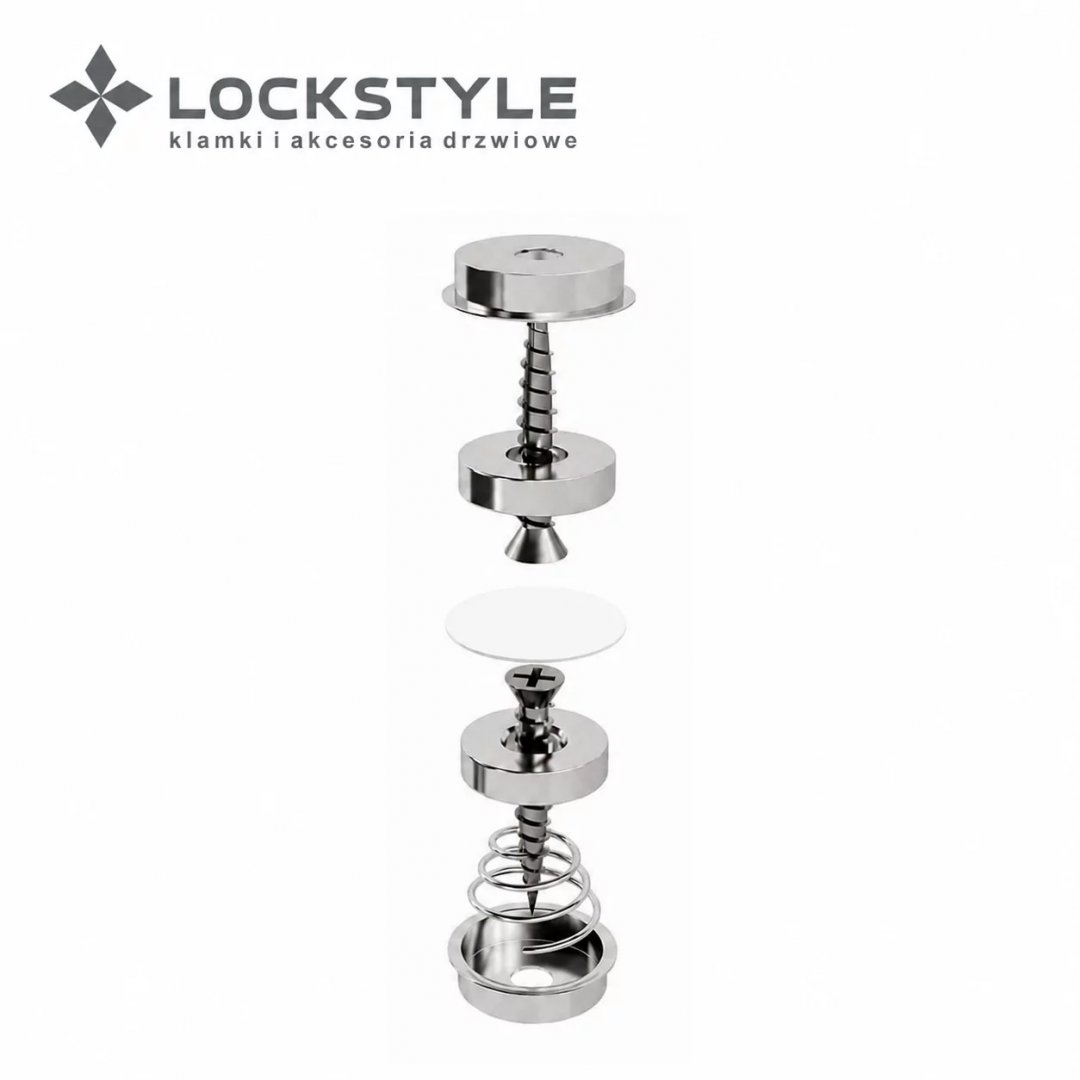 Шпингалет дверной торцевой LOCKSTYLE магнитный CLOSE Mod.