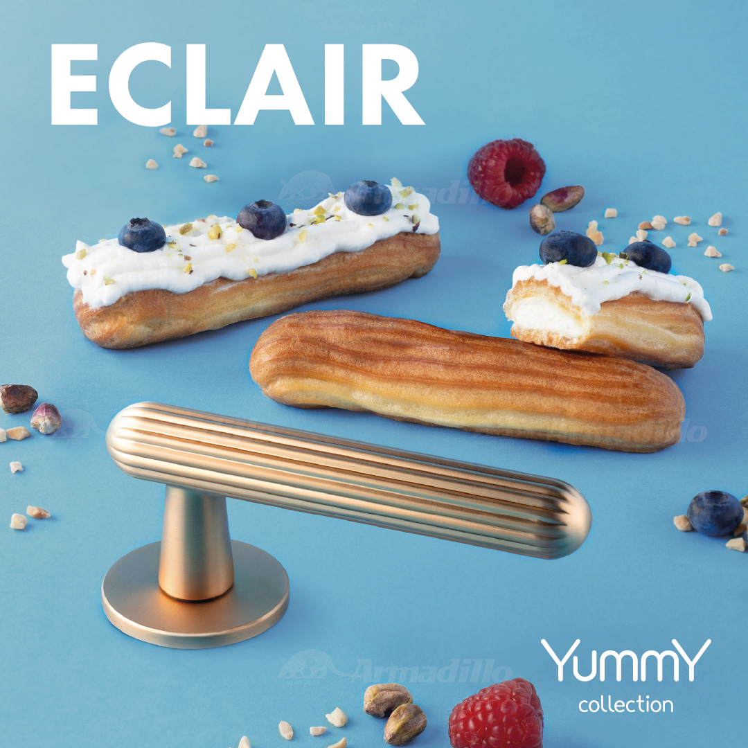 Ручка дверная Armadillo ECLAIR Yummy на круглой розетке