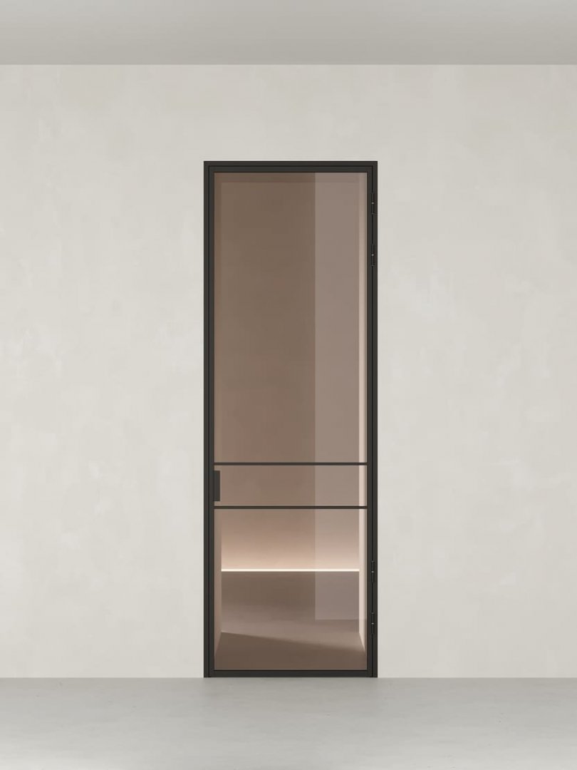 Распашная алюминиевая перегородка HOLZDOORS Minoli MNL9