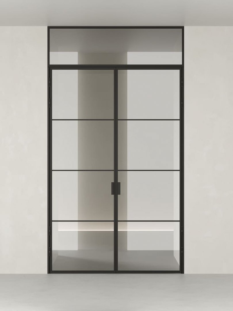 Распашная алюминиевая перегородка HOLZDOORS Minoli MNL7