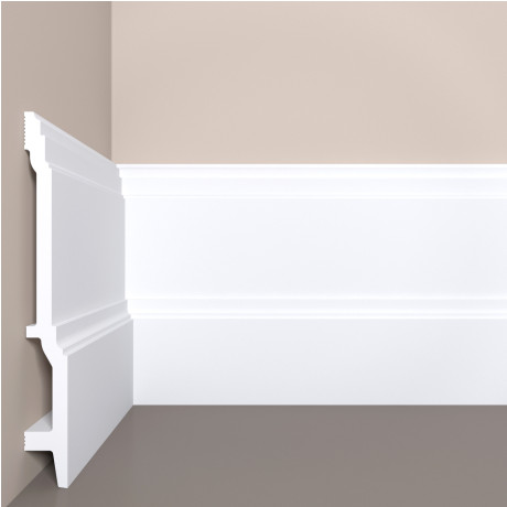 Плинтус дюрополимерный Bello Deco П18 200-23 фигурный 2000х200х23, п/окрас