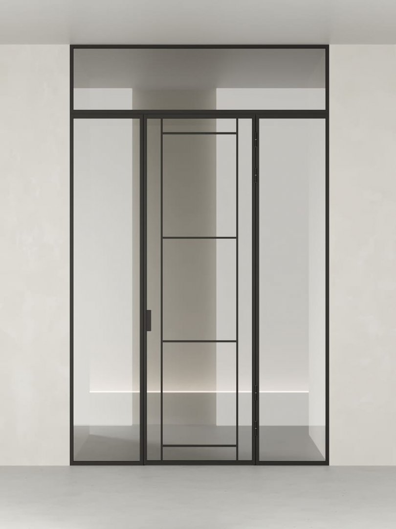 Распашная алюминиевая перегородка HOLZDOORS Minoli MNL17