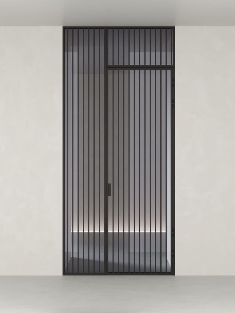 Распашная алюминиевая перегородка HOLZDOORS Minoli MNL13
