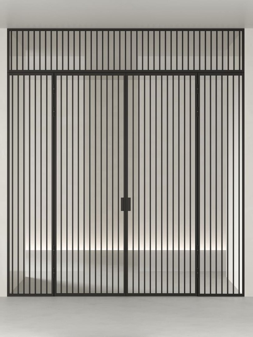 Распашная алюминиевая перегородка HOLZDOORS Minoli MNL13