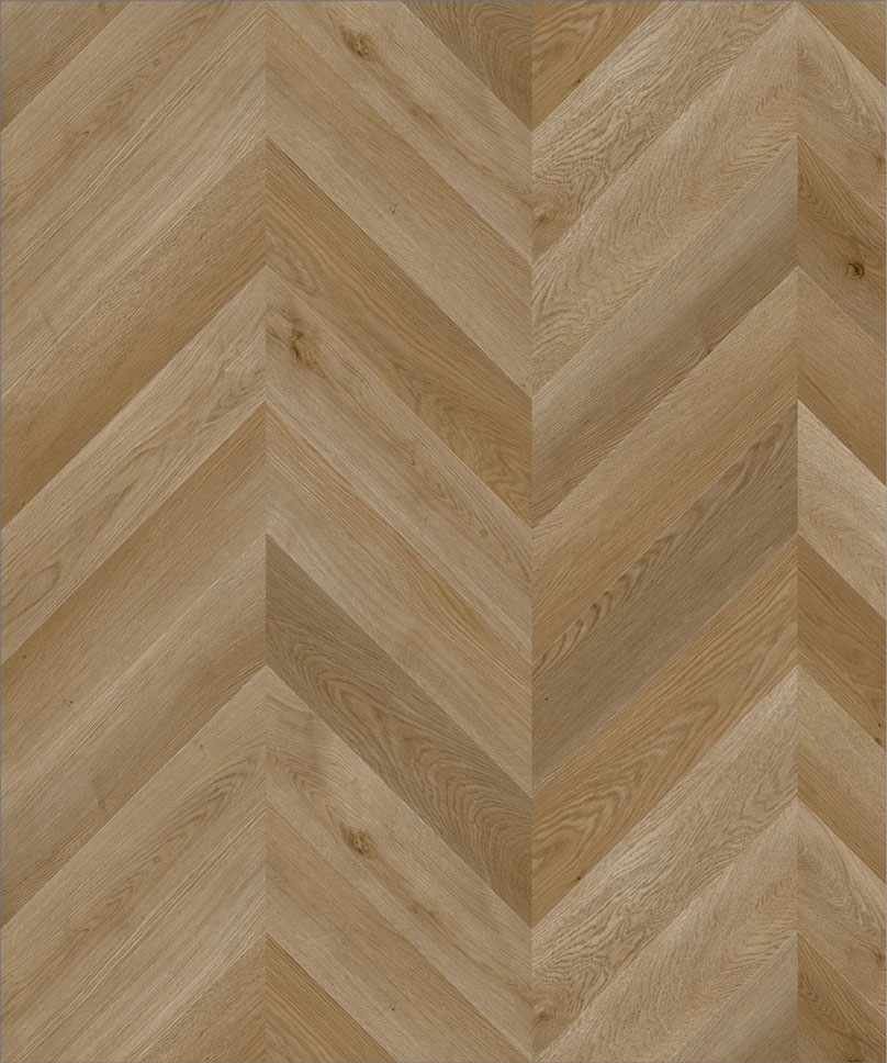 Плитка ПВХ-кварцвинил STRONG STEP Прованс CHEVRON Франц. елочка 610х125х5 (1,22м2), 4V фаска