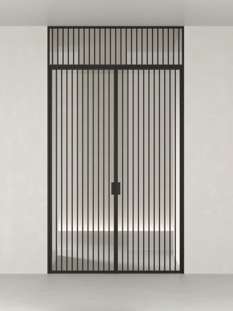 Распашная алюминиевая перегородка HOLZDOORS Minoli MNL13