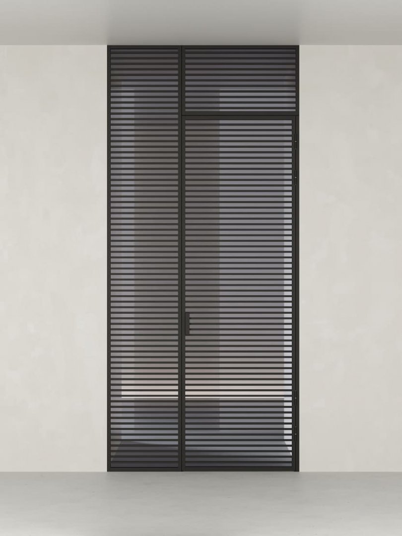 Распашная алюминиевая перегородка HOLZDOORS Minoli MNL15