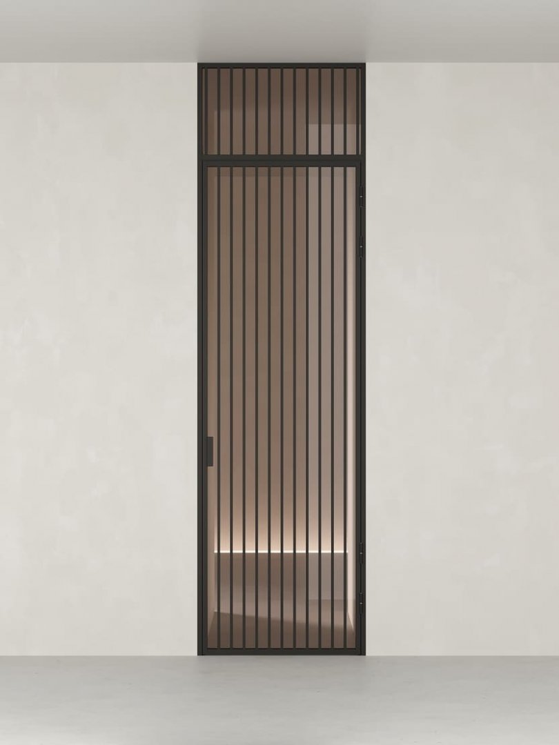 Распашная алюминиевая перегородка HOLZDOORS Minoli MNL13