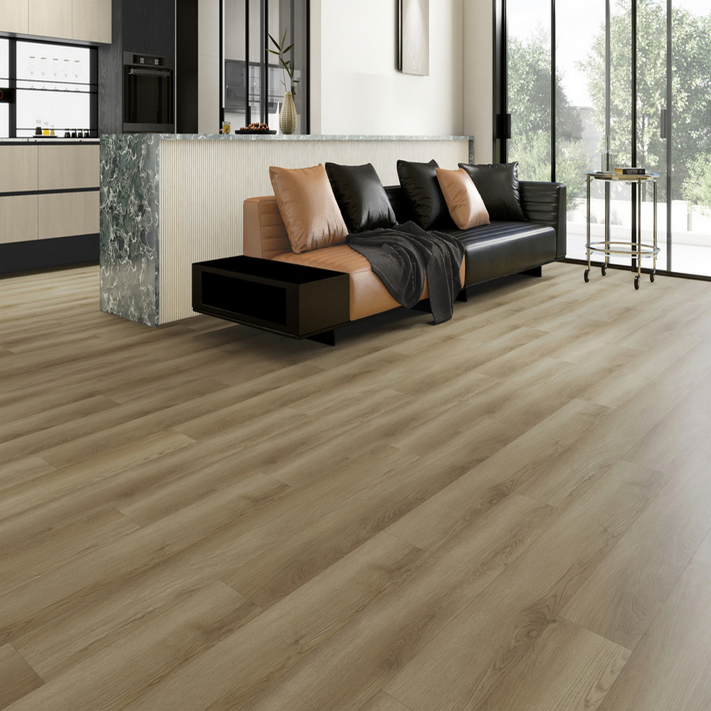 Плитка ПВХ-кварцвинил STRONG STEP Сиена Expert+ 1500х181х5 (2,172м2), 4V фаска