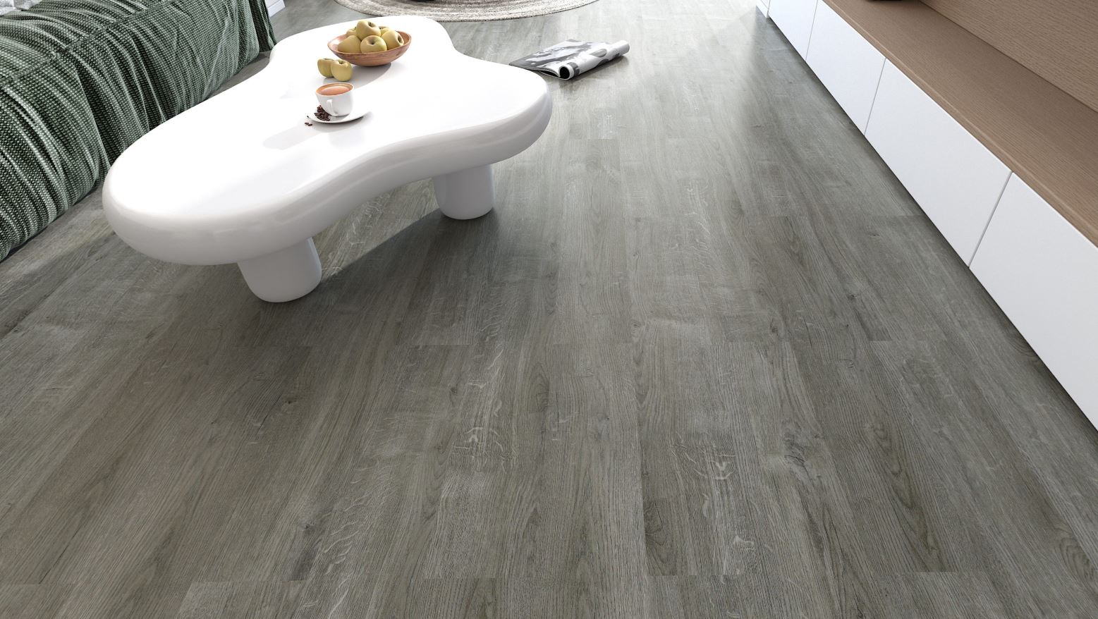 Плитка ПВХ-кварцвинил ONEFLOOR 2081-L LVT клеевая 914,4х152,4х2 (3,9м2), 4V микро-фаска