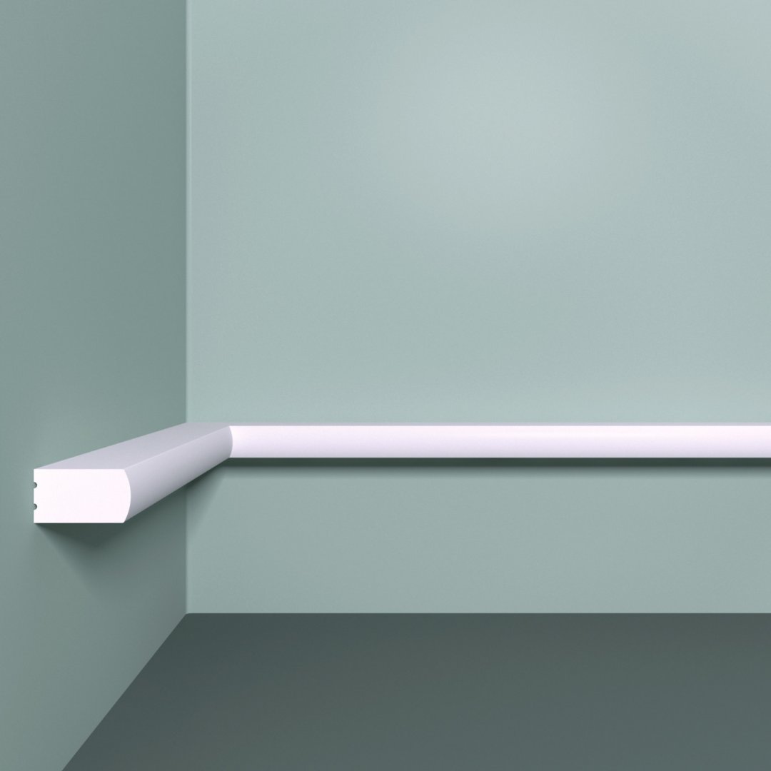 Молдинг Bello Deco М29 27-15 фигурный 2000х27х15, п/окрас