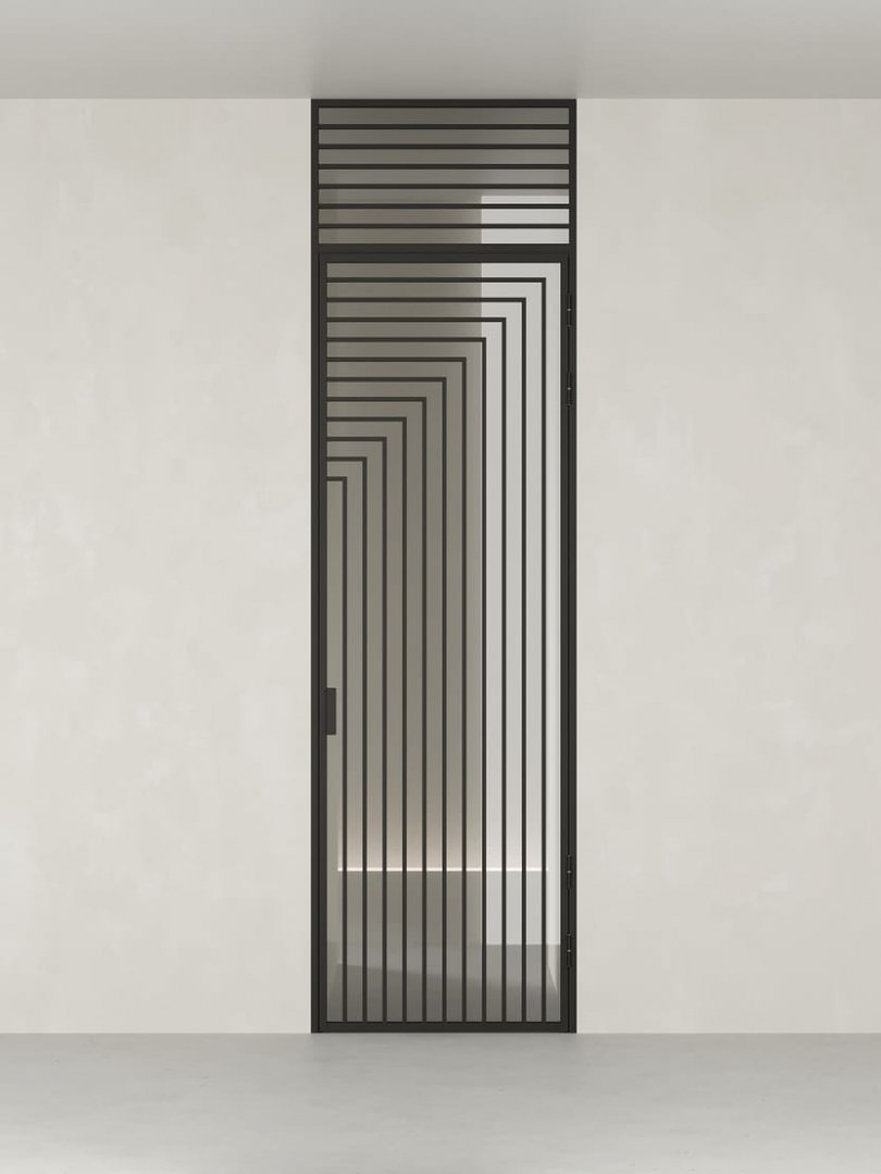 Распашная алюминиевая перегородка HOLZDOORS Minoli MNL20