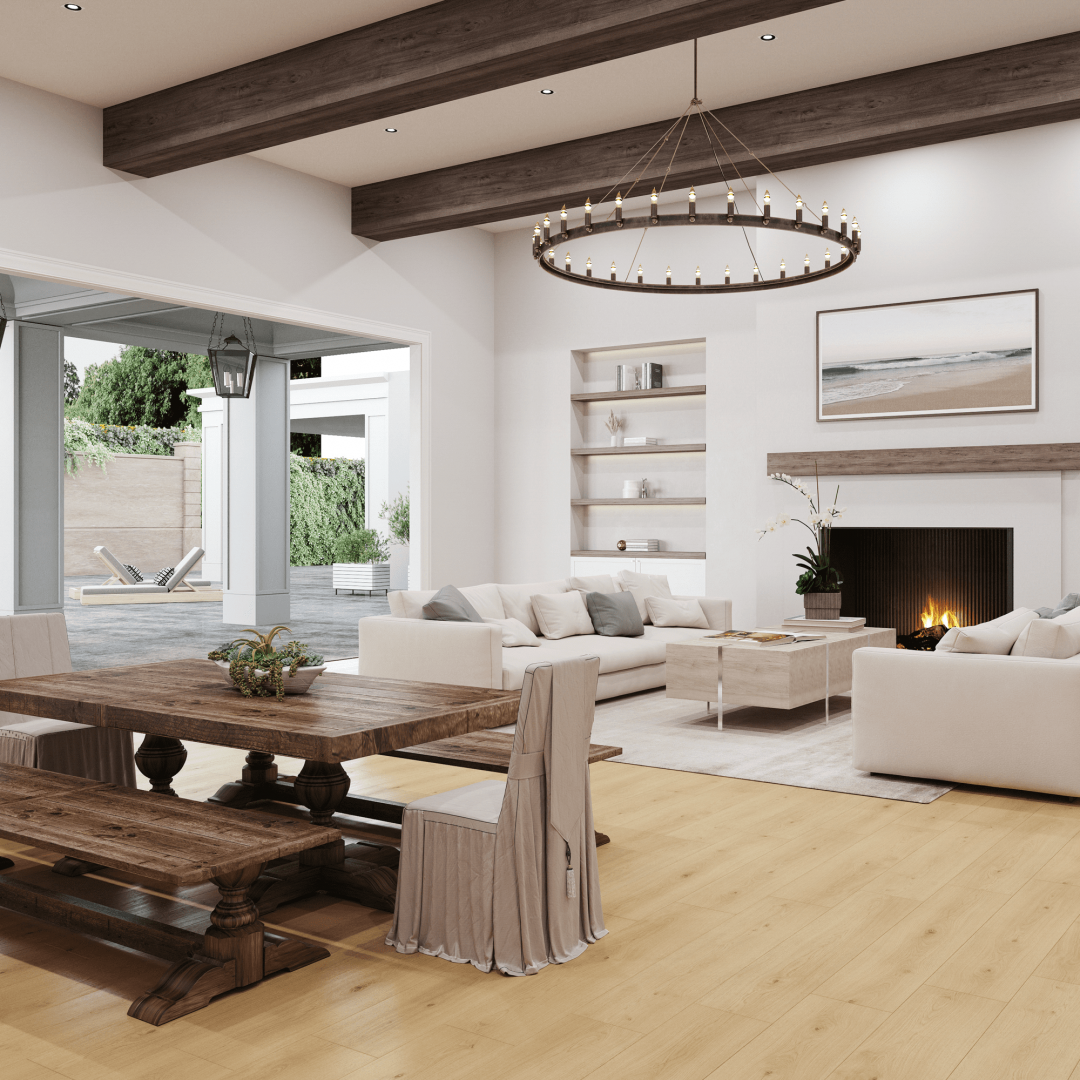 Ламинат SPC замковой CM Floor Сканди 08 ScandiWood 1220х180х4 (2,19м2), 4V фаска